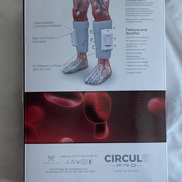 Circul8 Pro - Calf Sleeves for blood clotting prevention - Picture 2 of 4
